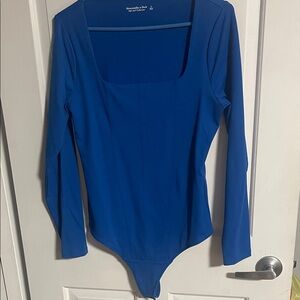 Rich Blue Long Sleeve Bodysuit